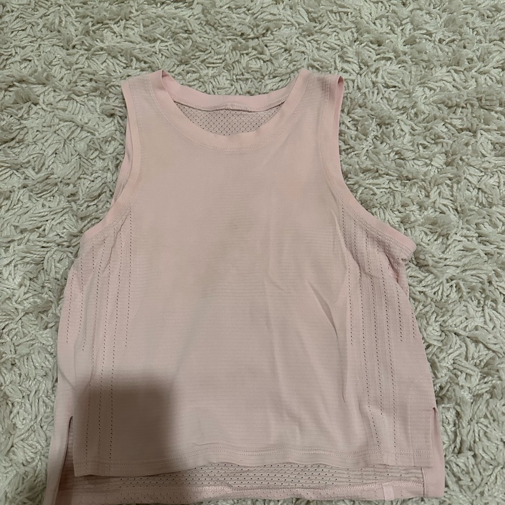 Lululemon tank top Size 2 strawberry milkshake